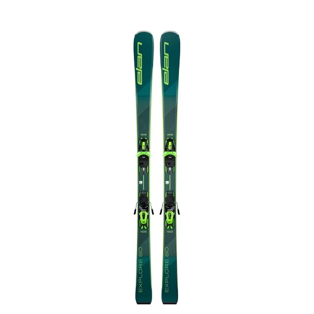 Elan Explore 80 alpine ski set with EL 10.0 GW Shift bindings, 168 cm