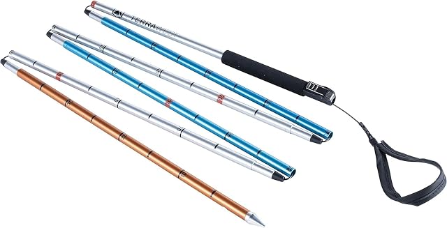 TerraWest Core 240 avalanche probe with quick-lock tensioning