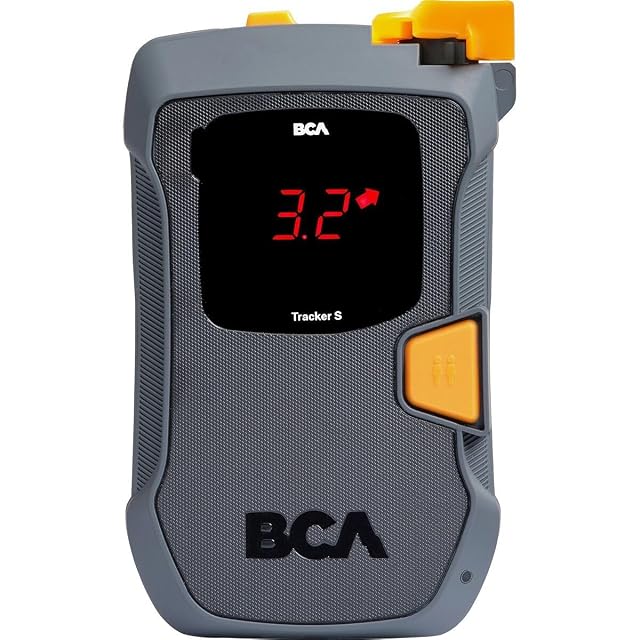 BCA Tracker S avalanche transceiver in black