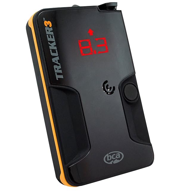 K2 BCA Tracker3 avalanche transceiver in black