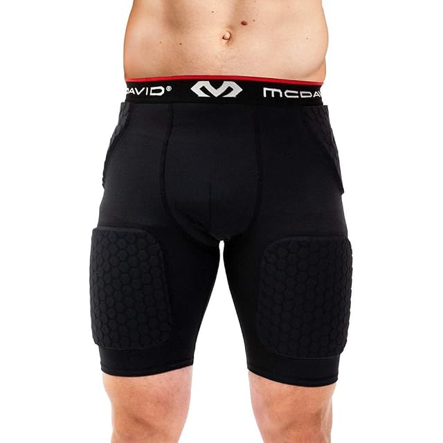 McDavid Thudd protective shorts in black
