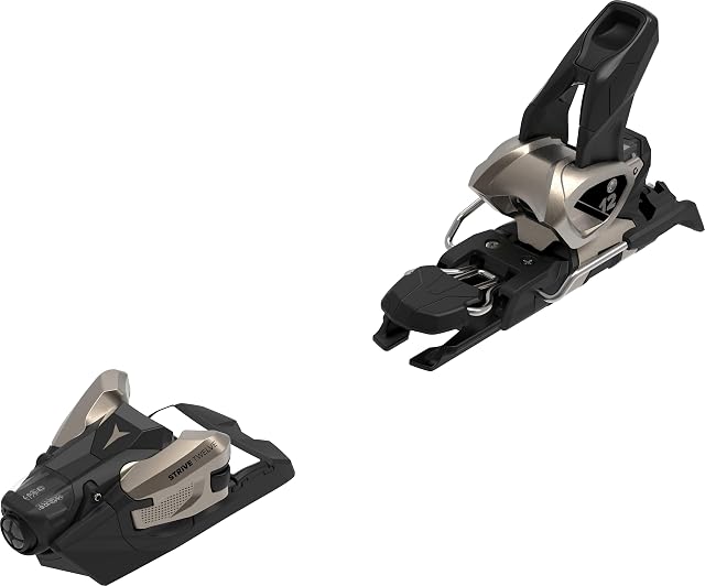 Atomic Strive 12 GW ski binding in black and bronze with 115 mm brake