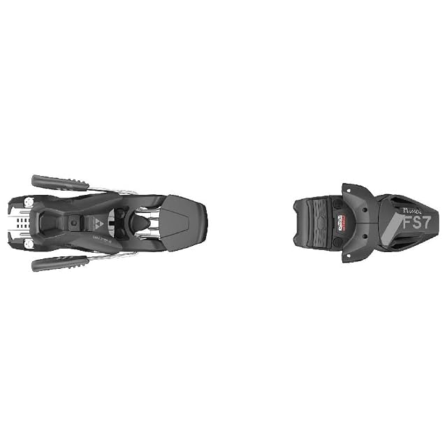Fischer FS7 GW CA junior ski binding in black with 90 mm brake