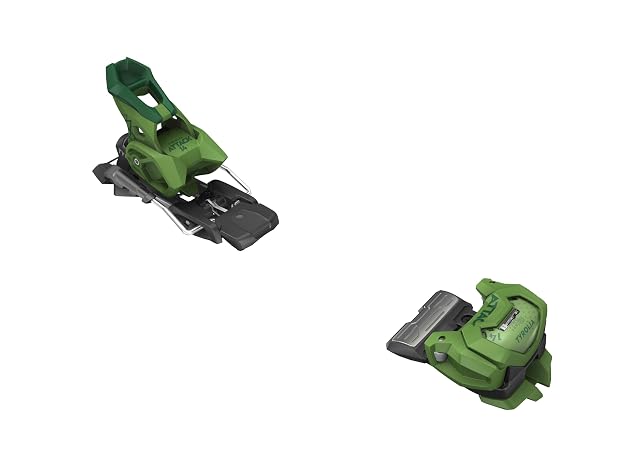 Tyrolia Attack 14 GripWalk green ski binding with 110 mm brake