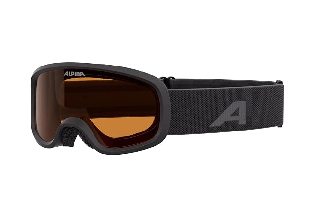 Alpina Piney 2.0 matt black children’s ski goggle