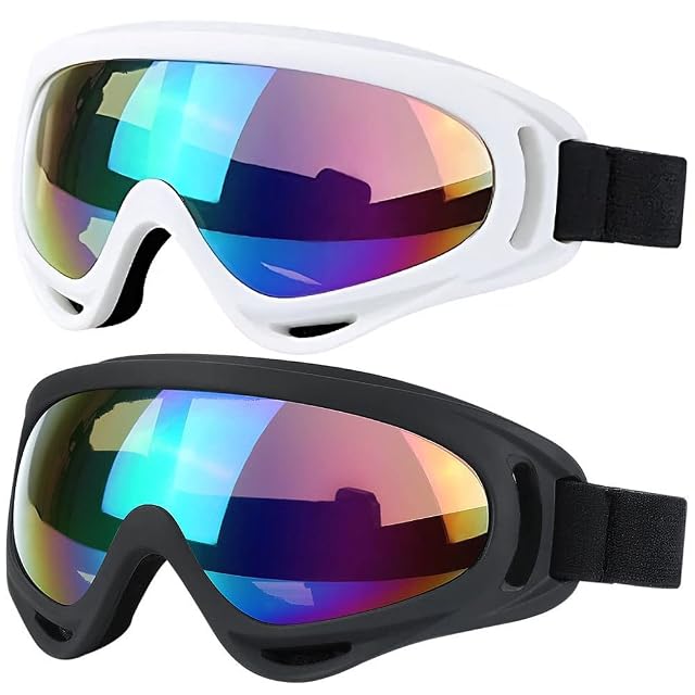 SHYL~JIER two-pack of ski goggles in different colours