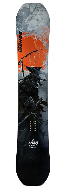 Raven Pro Sensei Carbon snowboard, 150 cm, true twin shape