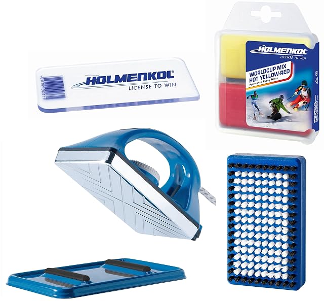 Holmenkol Worldcup four-piece ski wax starter set