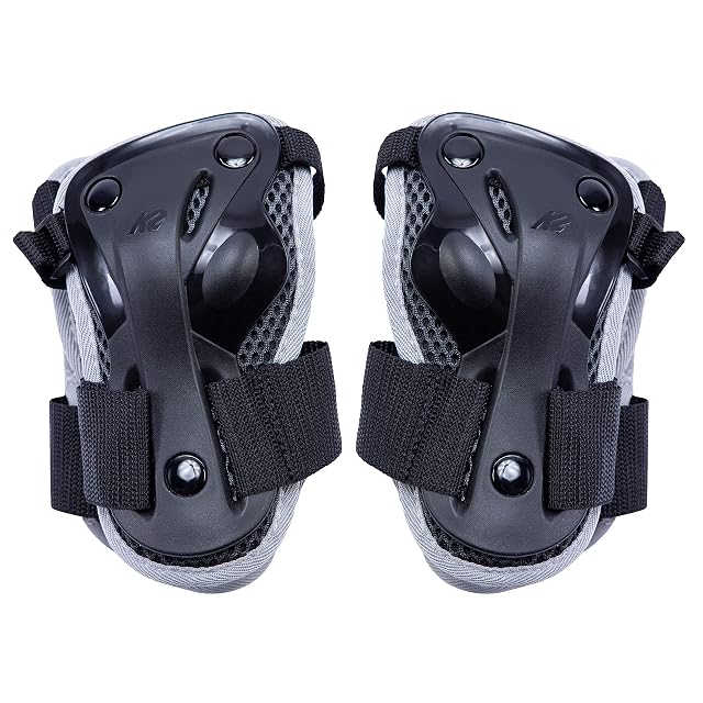 K2 Performance wrist guards in black and anthracite